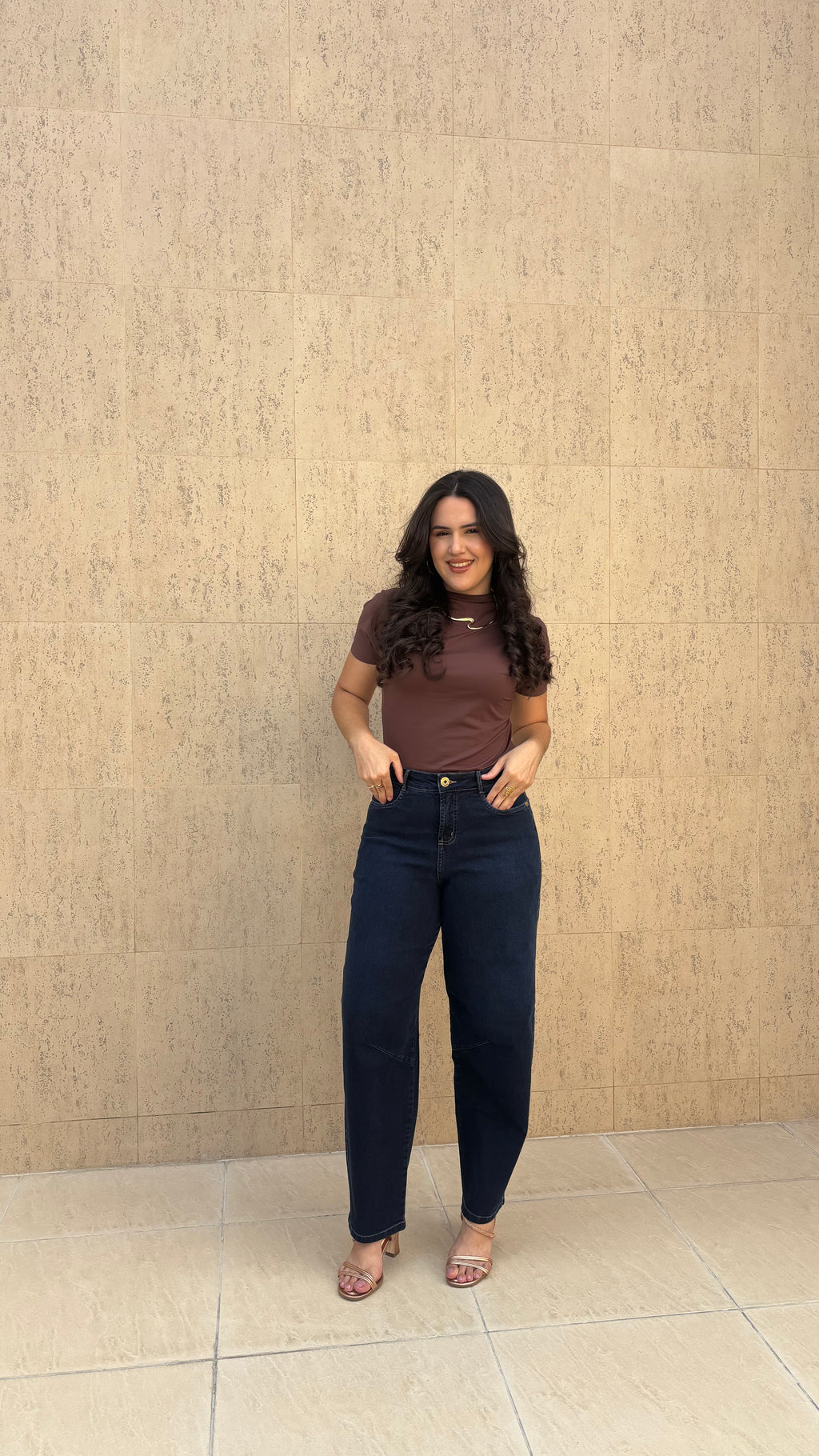 Calça Jeans Barrel Leg