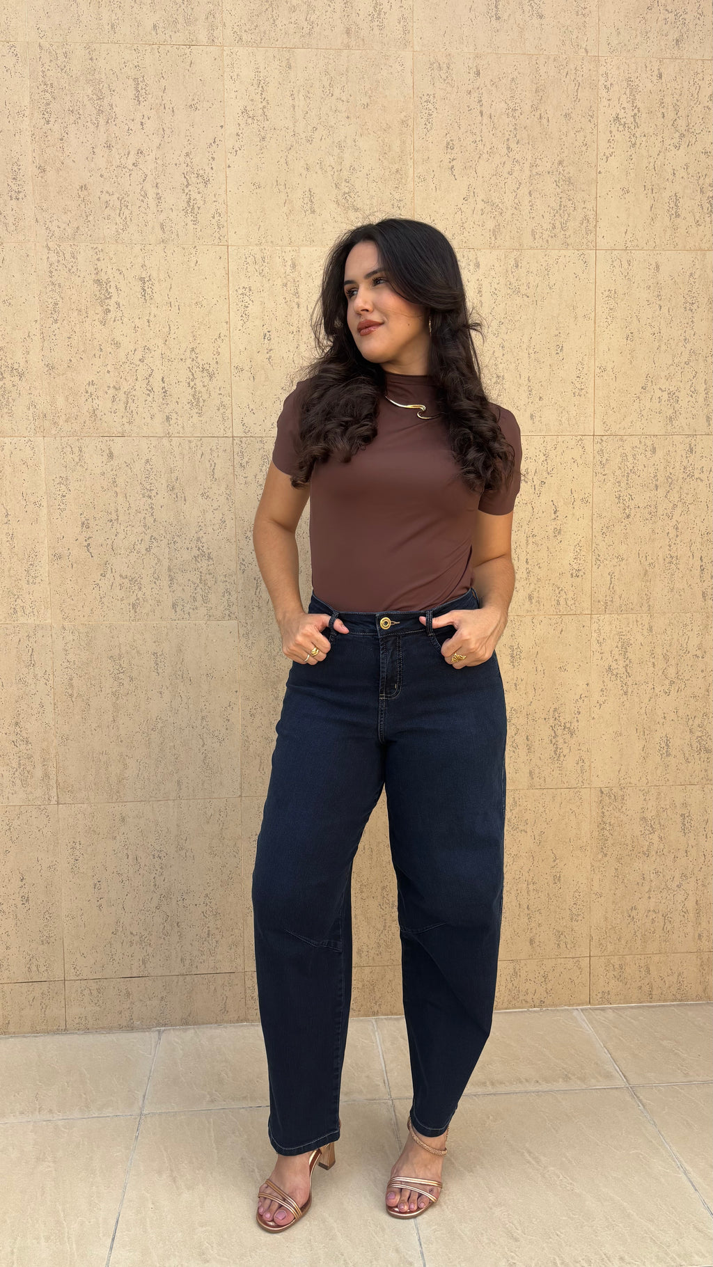 Calça Jeans Barrel Leg