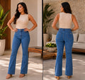 Calça Boot Cut Jeans Claro